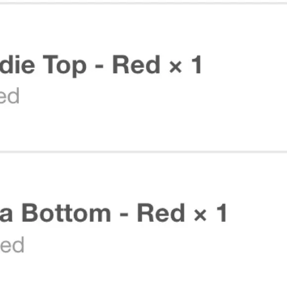 Skatie Red Alana Bikini Bottom - Picture 5 of 5